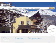 Tablet Screenshot of hotelmontfort.com